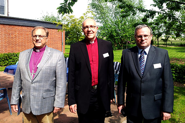 The presenters for the 2014 ILC Europe Conference: Bishop Risto Soramies Bishop Hans-Jörg Voigt, and Rev. Ing. Libor Šikula.