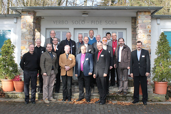Participants at 2015's Theological Commission conference in Germany.