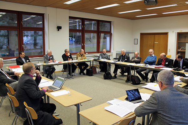 Discussions at the 2015 Theological Commission conference in Germany.