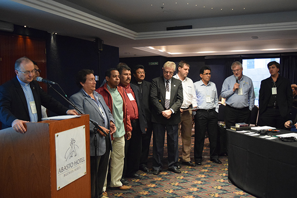 Latin America church leaders report to the ILC.